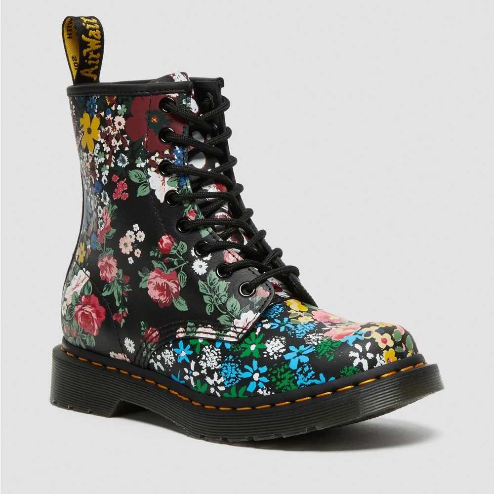 Dr. Martens 1460 Pascal Floral Leather Boots